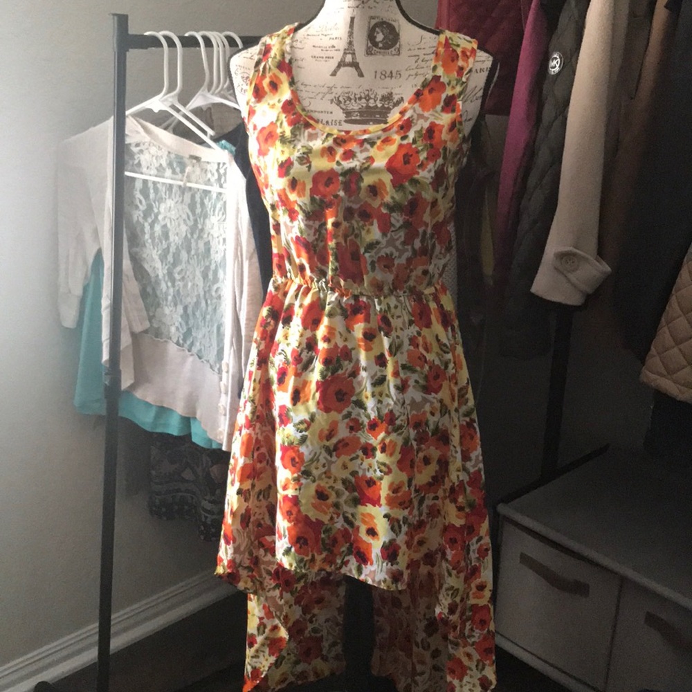 Flowery summer dress
